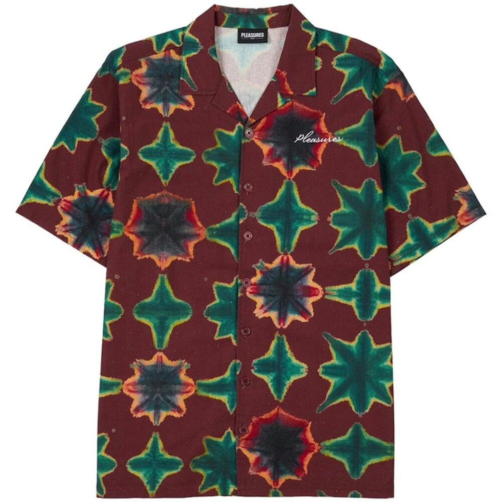 Pleasures  Sulfur Short Sleeve Button Down Shirt
